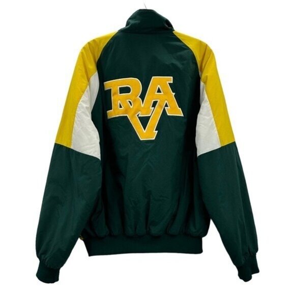 Holloway Womens L Vintage High School Soccer Jacket Warm Up Windbreaker 1995 90s - Picture 2 of 11